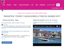 Tablet Screenshot of amgviajes.com.pe